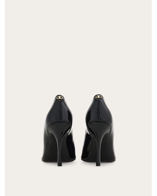 Ferragamo Black Pump Shoe .5