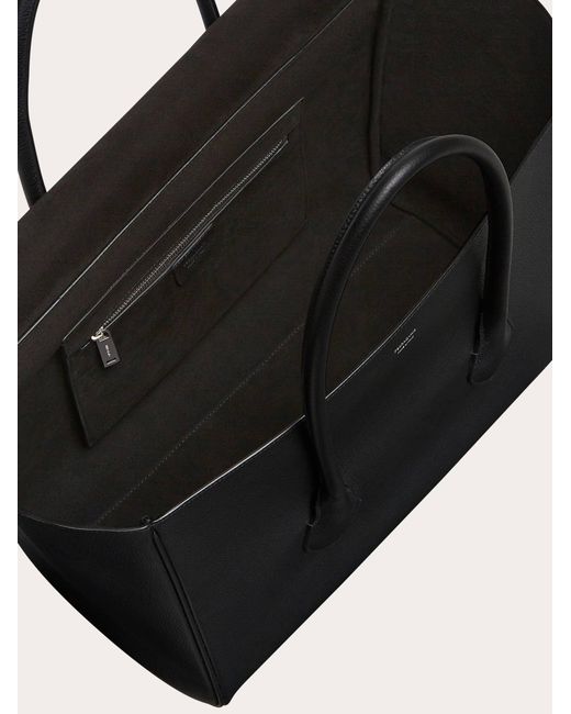 Ferragamo Black Large Tote Bag for men