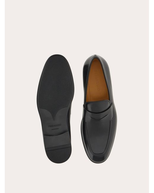 Ferragamo White Penny Loafer for men