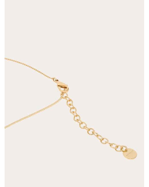 Ferragamo Natural Double Pearl Necklace