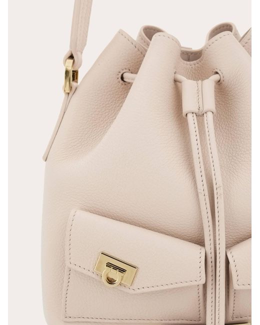 Donna Secchiello Multipocket di Ferragamo in Natural