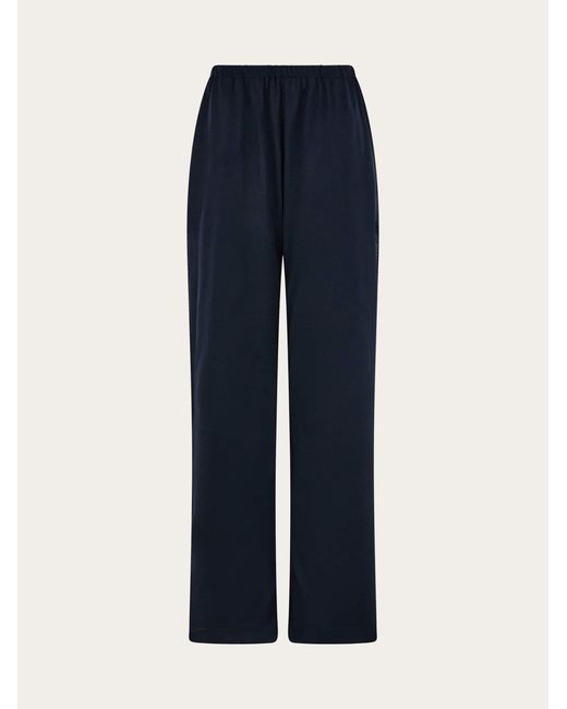 Ferragamo Blue Jogger Trouser