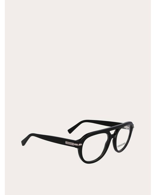 Ferragamo Black Optical Glasses