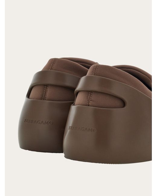 Ferragamo Brown Hybrid Slip-on for men