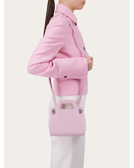 Mini bag Wanda di Ferragamo in Pink