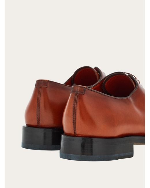 Ferragamo Herren Tramezza Oxford-Schuh in Brown für Herren