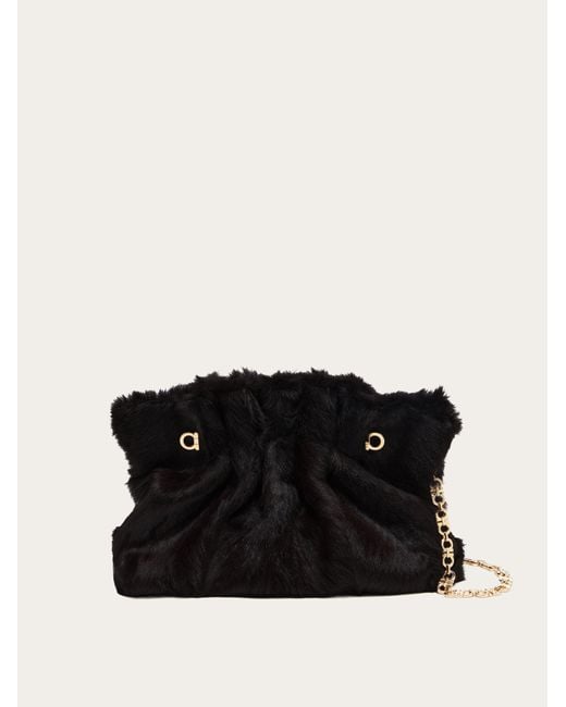 Donna Soft-Bag (M) di Ferragamo in Black