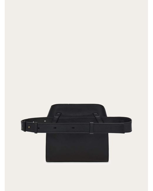 Donna Marsupio Hug di Ferragamo in Black