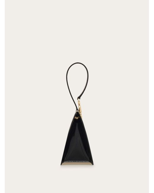 Ferragamo Black Mini Clutch