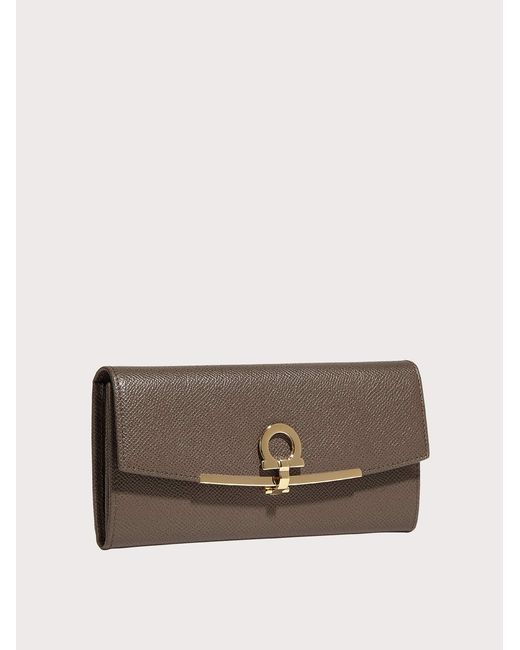 Ferragamo Multicolor Continental Flap Purse