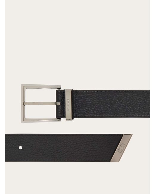 Ferragamo Black Sized Belt for men