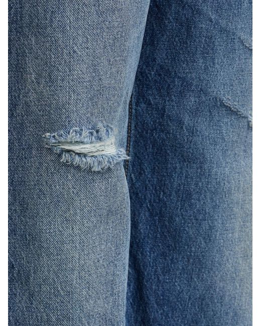 Ferragamo Herren 5-Pocket-Hose Mit Used-Effekt in Blue für Herren