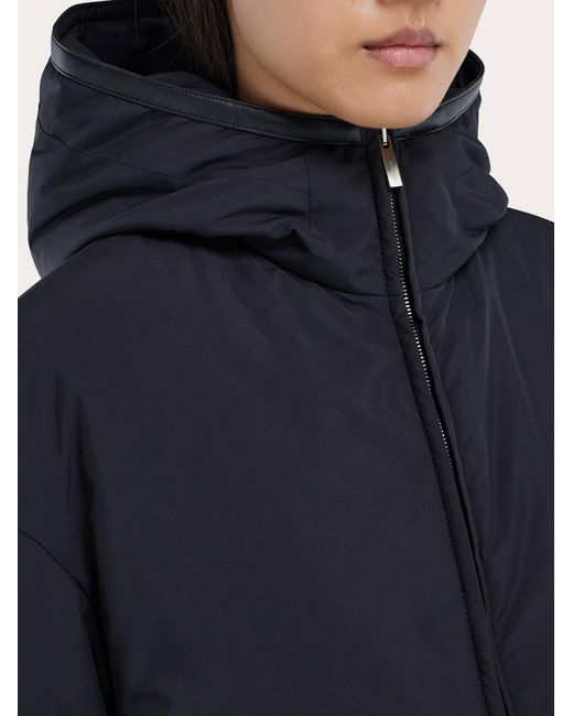Ferragamo Blue Padded Blouson
