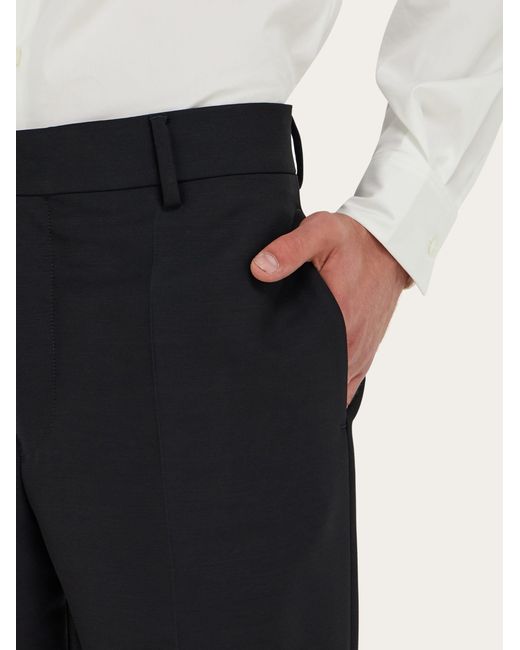 Ferragamo Blue Tailored Trouser for men