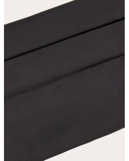 Ferragamo White Cummerbund for men