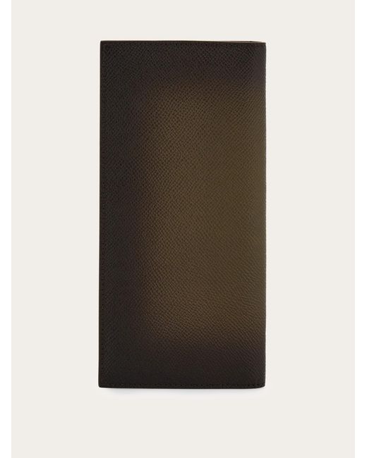 Ferragamo Green Gancini Organizer Wallet for men