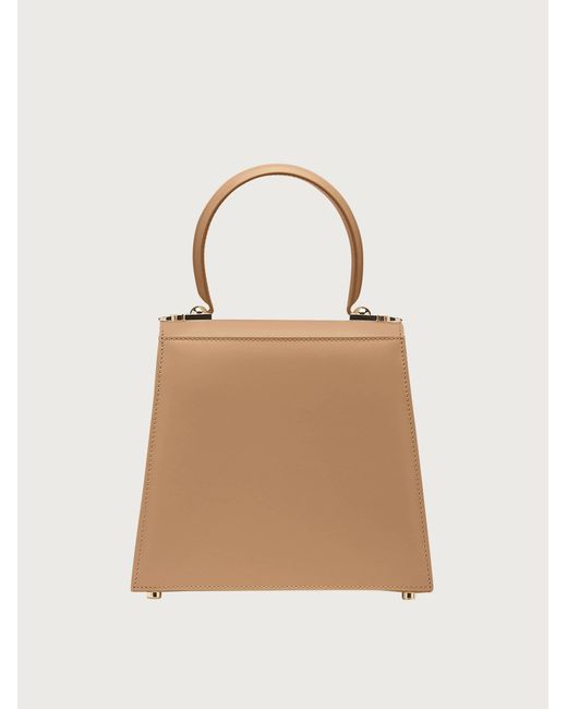 Ferragamo Natural Iconic Top Handle (s)