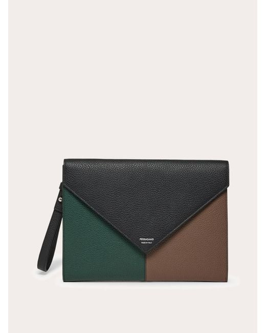 Ferragamo Multicolor Document Holder for men