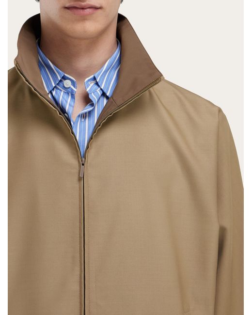 Ferragamo Natural Reversible Blouson for men