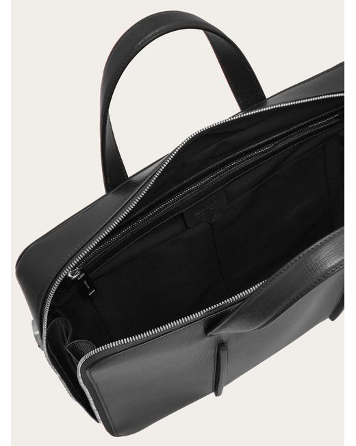 Ferragamo Herren Businesstasche mit Einzelfach in Black für Herren