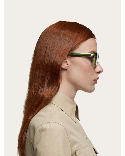 Ferragamo Multicolor Optical Glasses