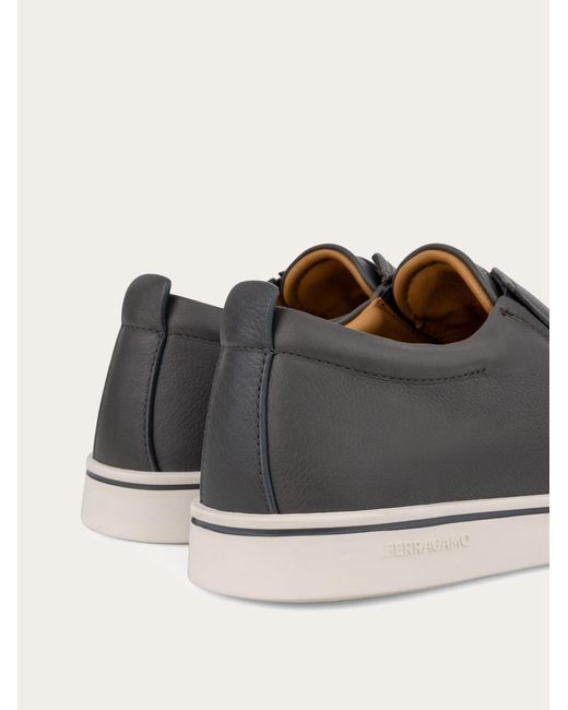 Ferragamo White Derby Slip-On for men