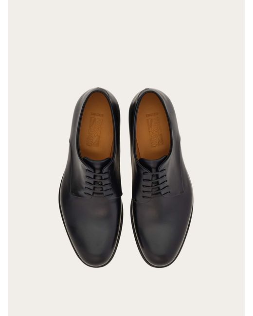 Ferragamo White Tramezza Derby for men