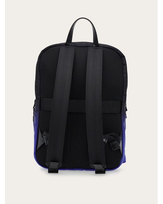 Dual tone backpack Ferragamo pour homme en coloris Blue