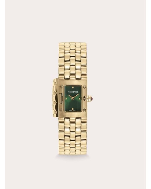 Ferragamo Metallic Secret Watch
