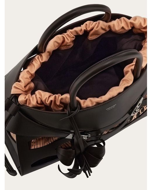 Ferragamo Black Back To Earth