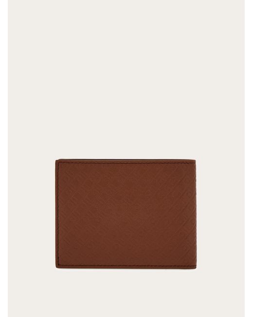 Ferragamo Brown Monogram Wallet for men