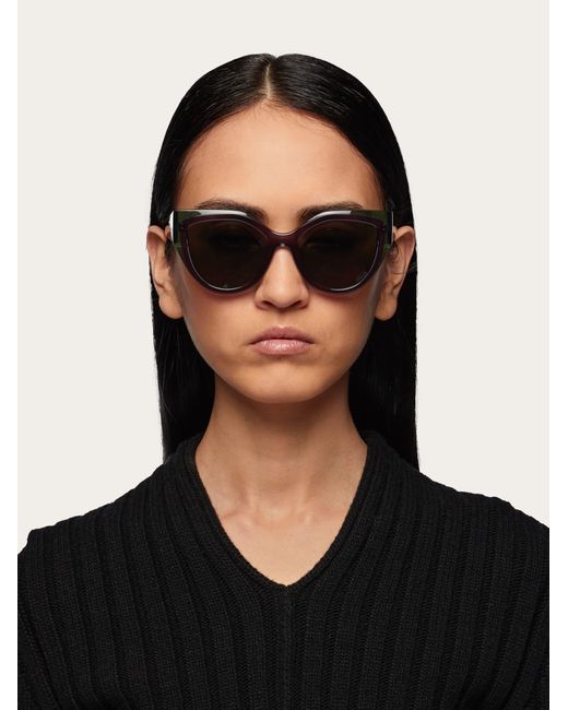 Ferragamo Green Sunglasses