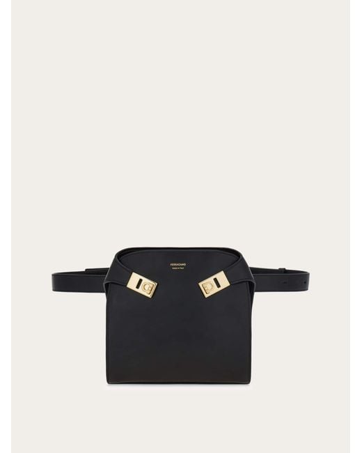 Donna Marsupio Hug di Ferragamo in Black