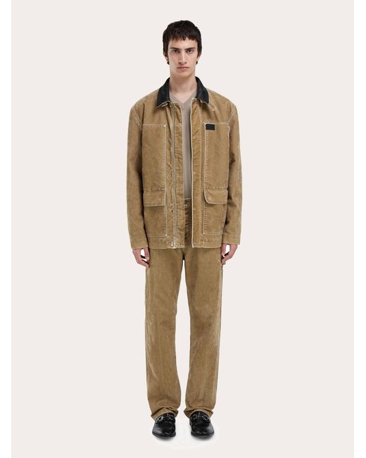 Ferragamo Natural Utility Blouson for men