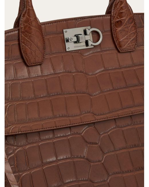 Donna Studio Soft Bag (Xl) di Ferragamo in Brown