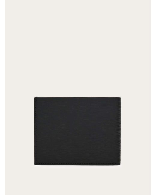 Ferragamo Blue Gancini Wallet for men