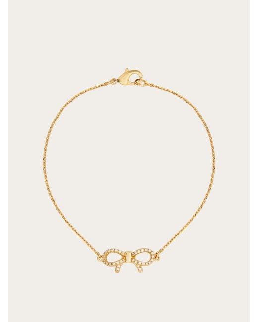 Ferragamo Natural Vara Bow Bracelet