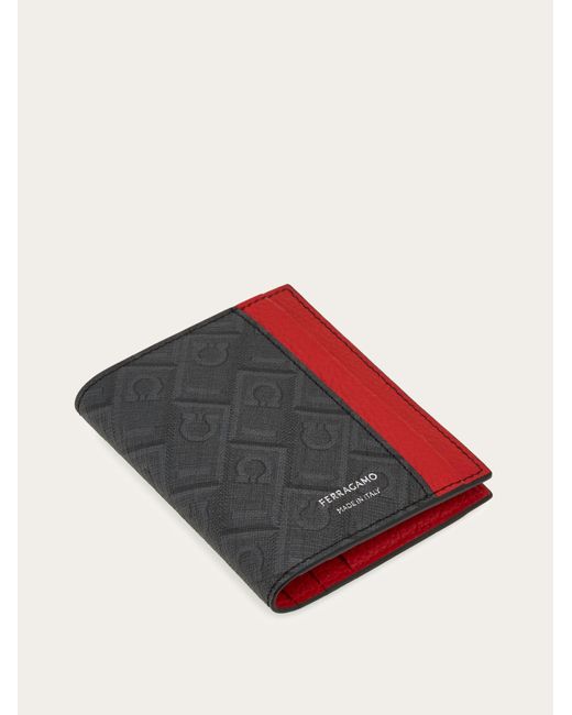 Ferragamo Men Monogram Credit Card Holder for men