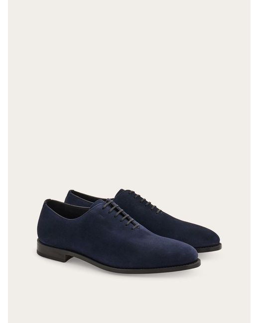 Ferragamo Blue Oxford Tramezza Shoes for men