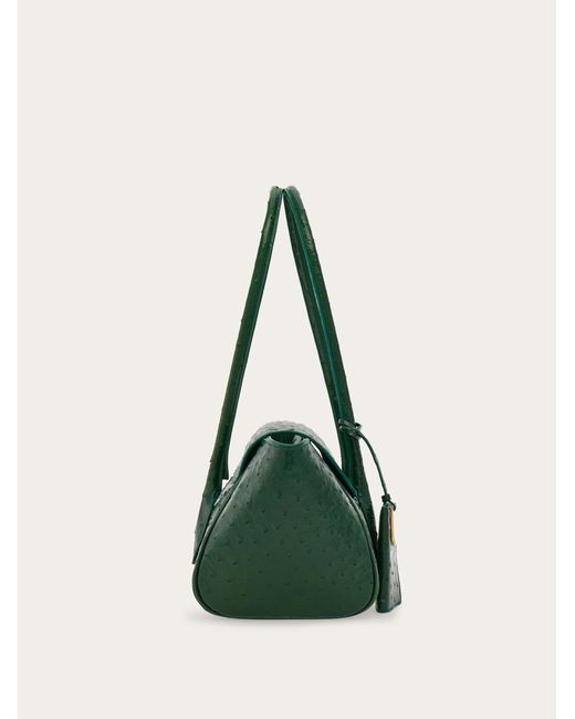 East-West tote bag (M) Ferragamo en coloris Green