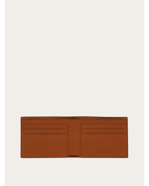 Ferragamo Herren Monogram Brieftasche in Gray für Herren