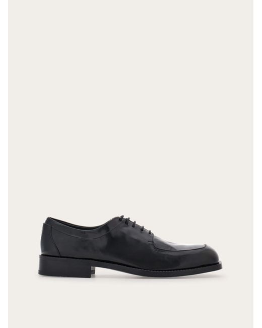 Ferragamo Herren Derby-Schuh Größe in White für Herren