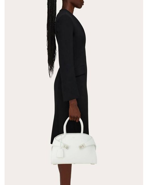 Ferragamo Natural Hug Handbag (M)