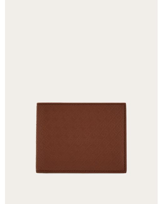 Ferragamo Brown Monogram Wallet for men