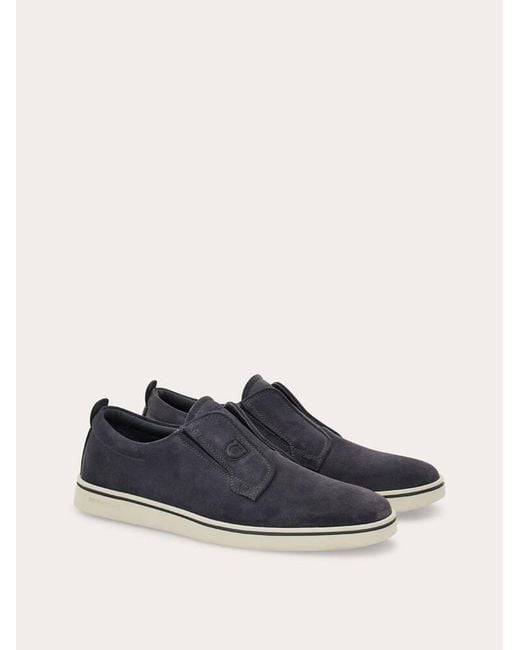 Uomo Sneaker Slip On Taglia di Ferragamo in Blue da Uomo