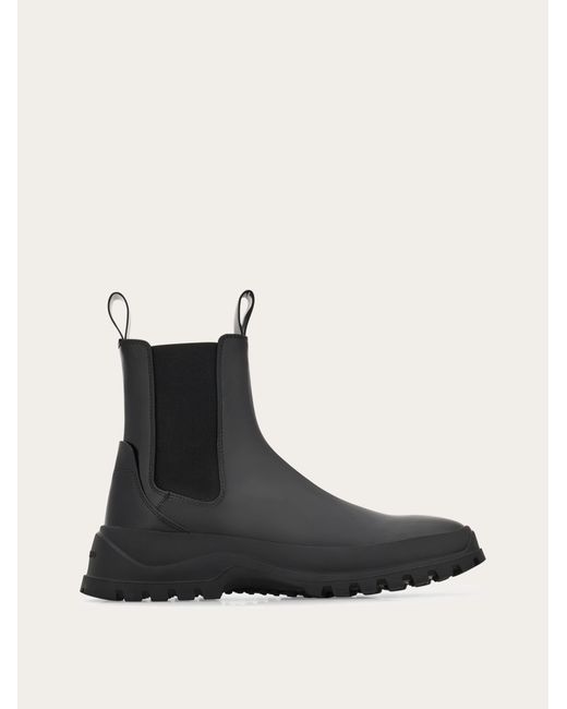 Ferragamo Herren Chelsea-Boot Größe in Black für Herren