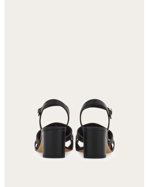 Ferragamo Natural Gancini Ornament Sandal .5