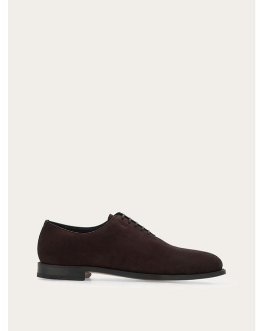 Ferragamo White Oxford Tramezza for men