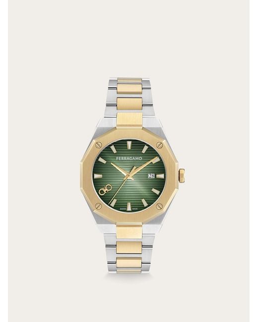 Ferragamo Metallic Edge Gent Watch for men