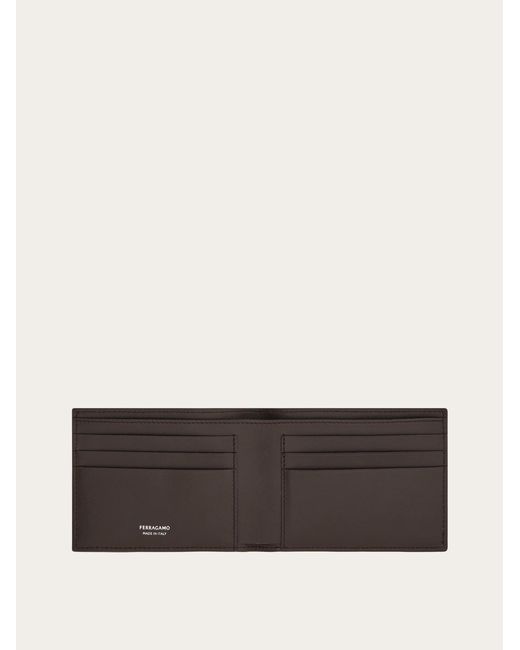 Ferragamo Brown Gancini Wallet for men